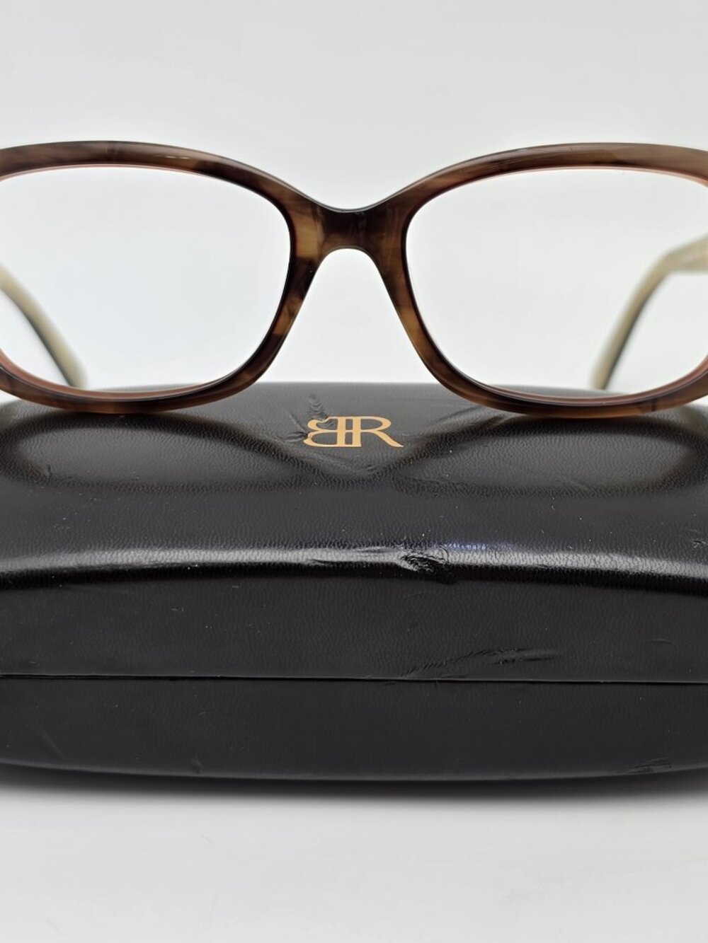 Banana Republic Fabiana Tortoise Cat Eye Sunglasses Frame w/ Flexhinge and Case